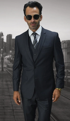 Statement  Lorenzo-CHR Mens Suit