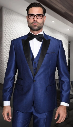 Statement  MILANO-BL Mens Suit