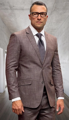 Statement  PORTO-5-BR Mens Suit
