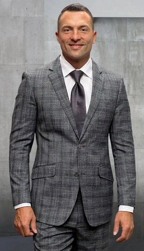 Statement  PORTO-8-GR Mens Suit