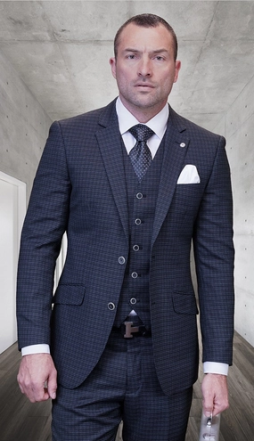 Statement  SALOTE-BK Mens Suit
