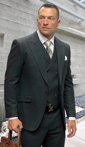 Statement  STEFANO-HU Mens Suit