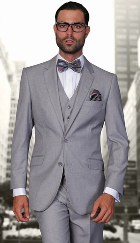 Statement  STZV-100-GR Mens Suit