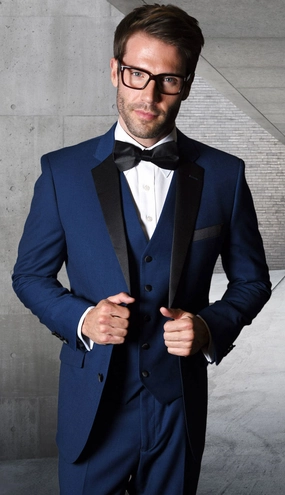 Statement  T2000PV-SA Mens Suit