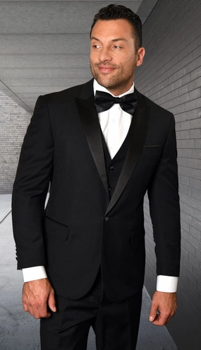Statement  TUX-PK-BL Mens Suit