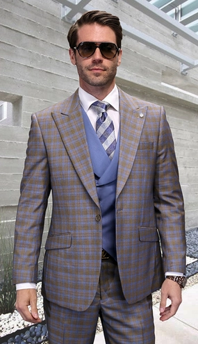 Statement  VENETO-TU Mens Suit
