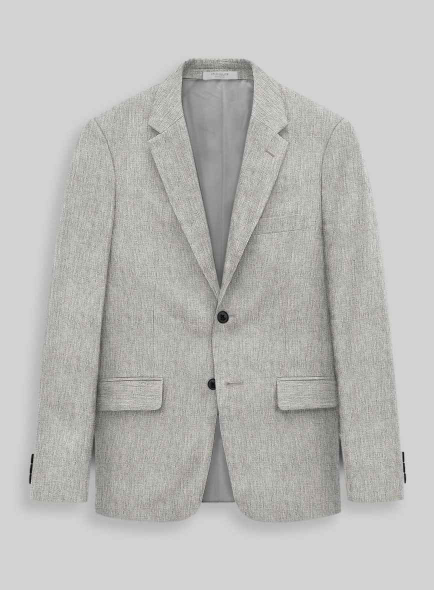 Stylbiella Spring Gray Linen Suit