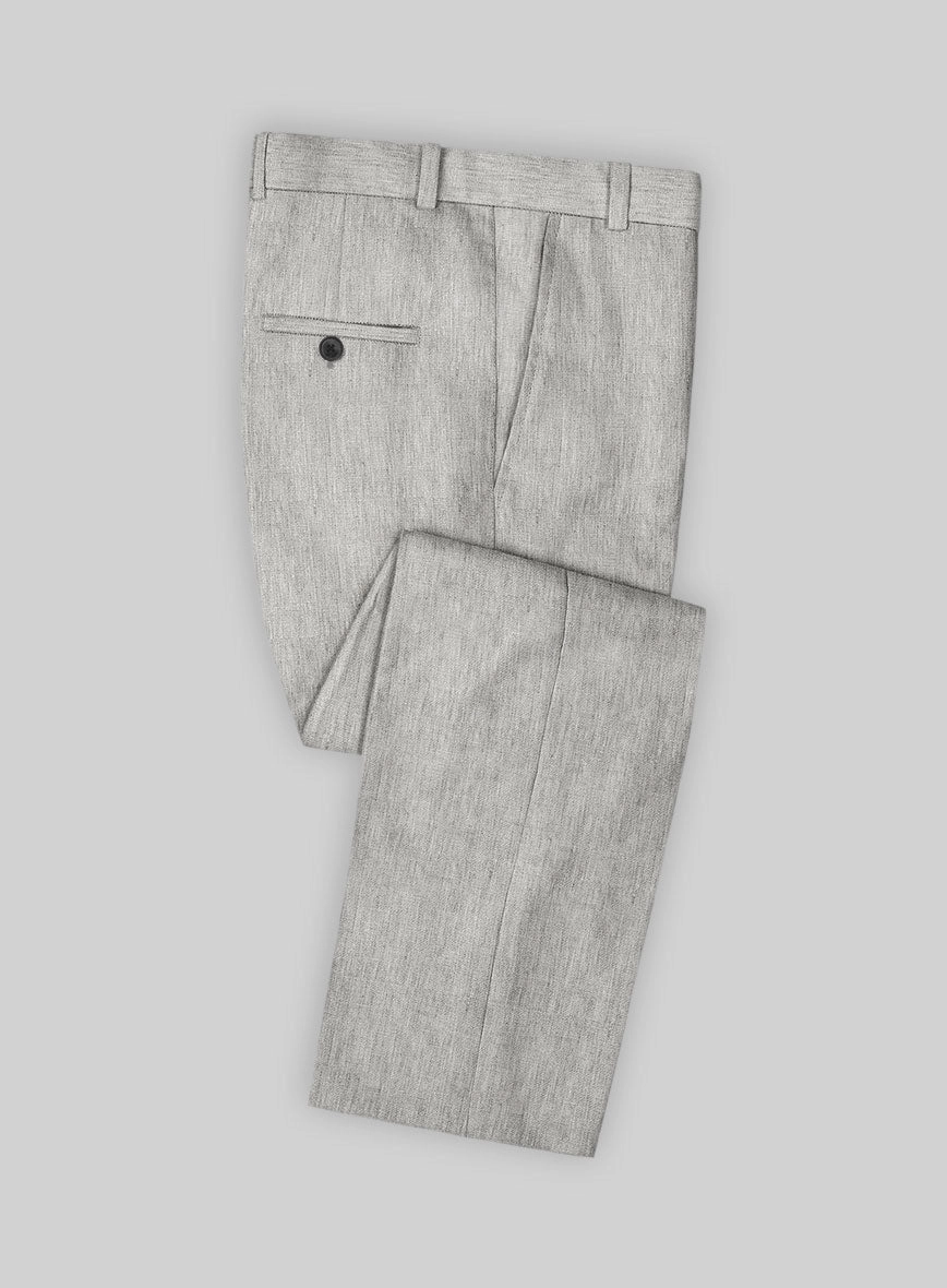 Stylbiella Spring Gray Linen Suit