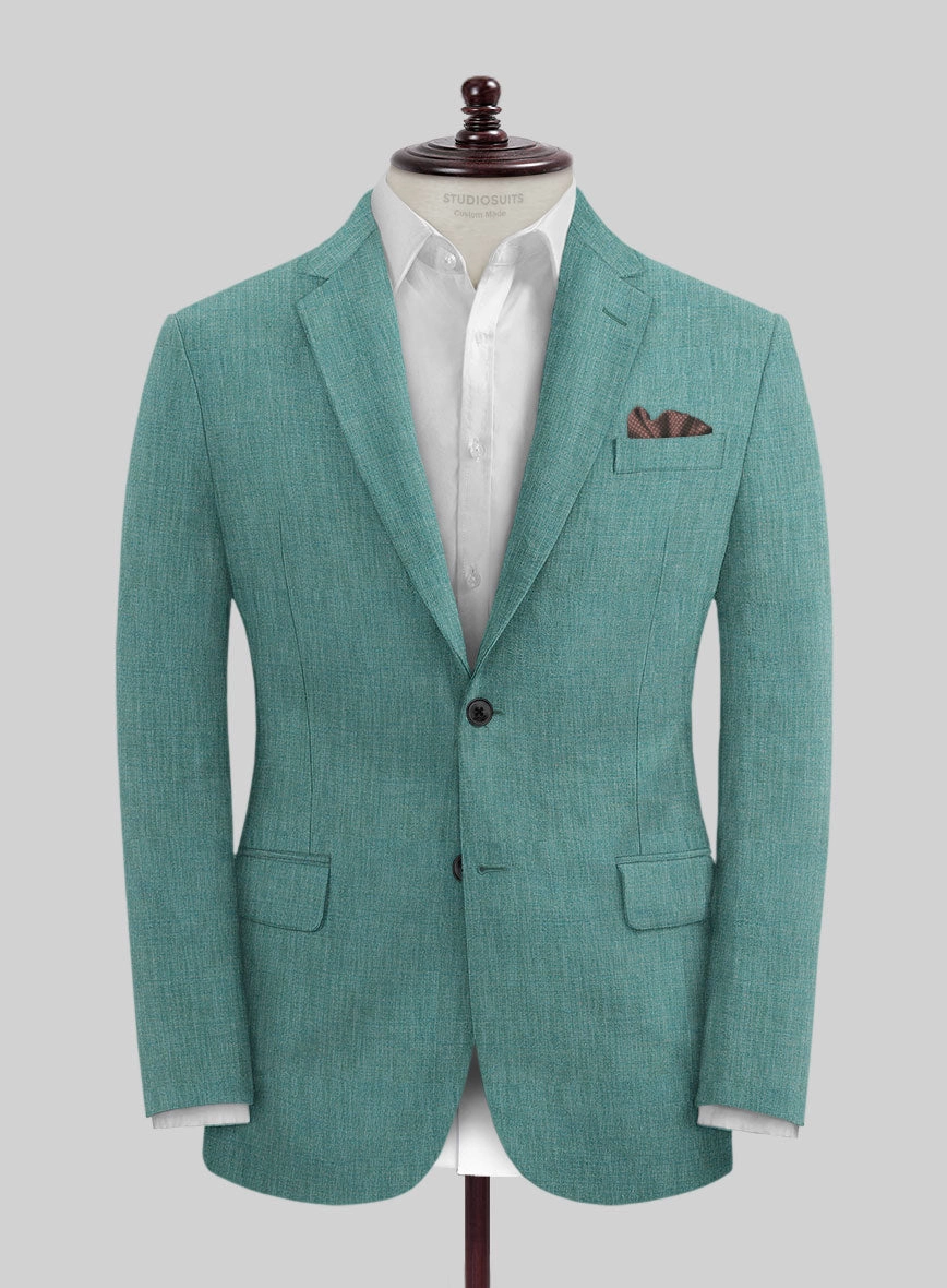 Stylbiella Spring Green Linen Suit