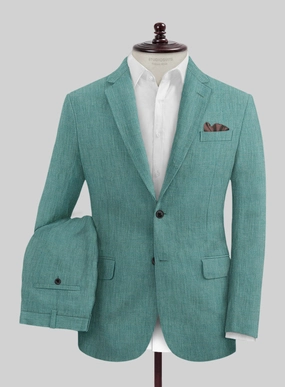 Stylbiella Spring Green Linen Suit
