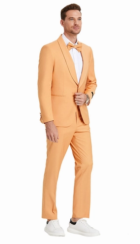 Tazzio M392SK-TNG Mens Suit