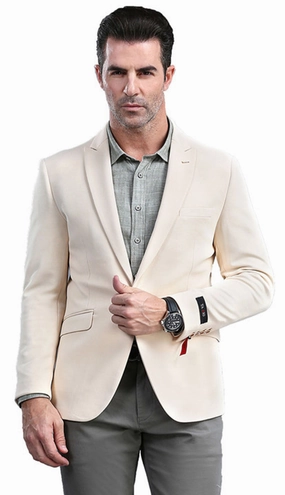 Tazzio MJ300SK-TAN Mens Jacket