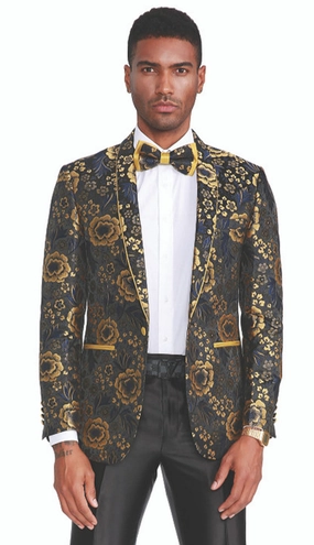 Tazzio MJ340S-GLD Mens Jacket