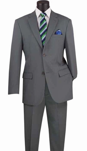 Vinci  2PP-GRY Mens Suit