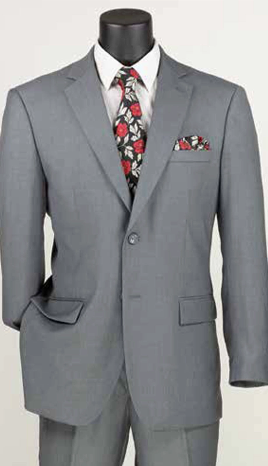 Vinci  F-2C900-MGRY Mens Suit