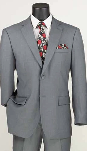 Vinci  F-2C900-MGRY Mens Suit