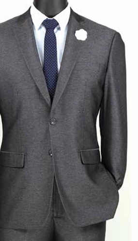 Vinci  S2RK-7-SMK Mens Suit
