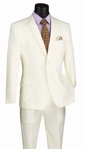 Vinci  S-2PP-IVO Mens Suit