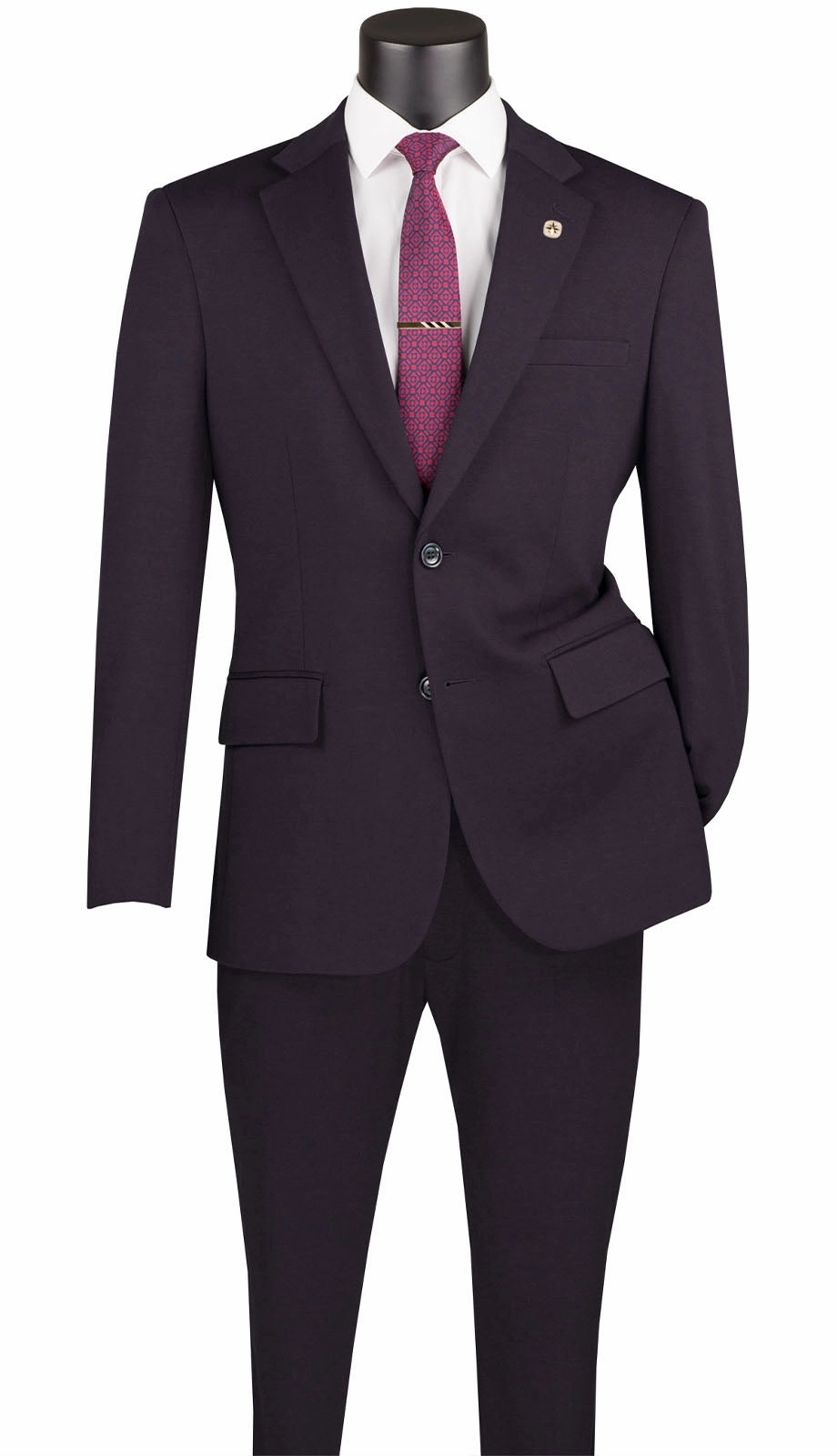 Vinci  SDX-3-CHAR Mens Suit