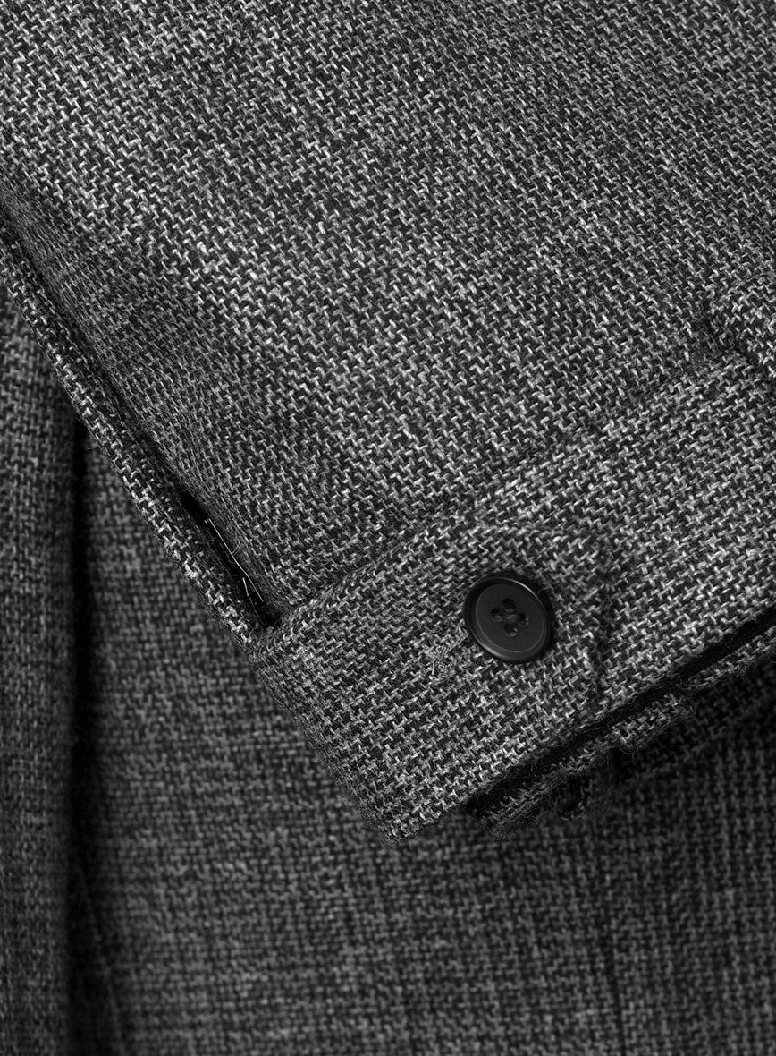 Vintage Glasgow Gray Tweed 3 Piece Suit