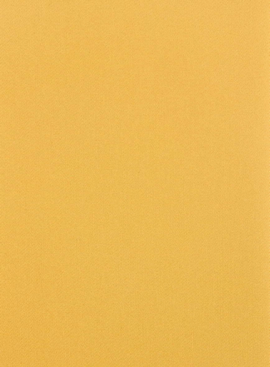 Yellow Napoli Stretch Light Weight Cotton Suit